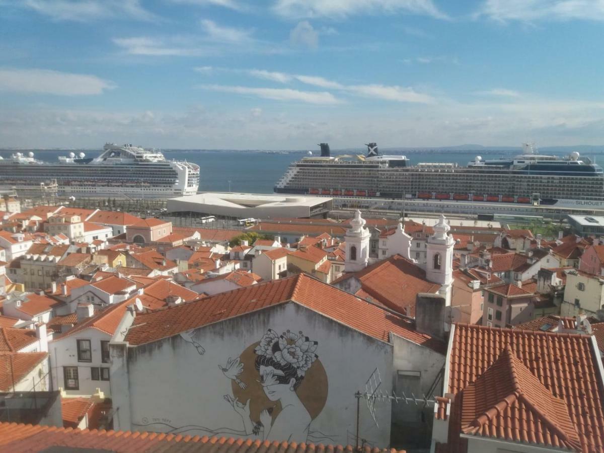 דירות ליסבון Miradouro De Santa Luzia מראה חיצוני תמונה